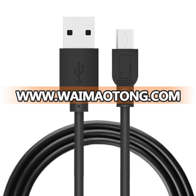 Custom Mini USB cable Phone Data Sync Charger With Magnetic Ring 5P USB to Mini B Male usb cable